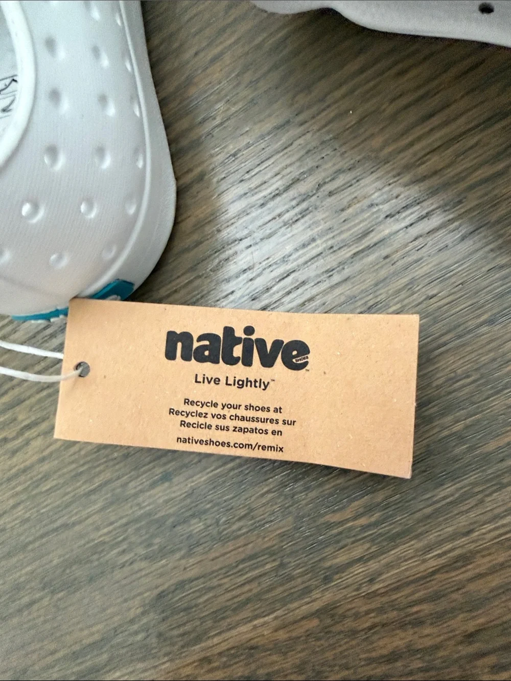 Native perforated upper